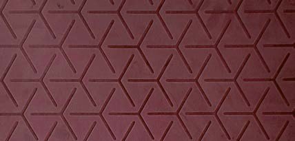 FL CUBE VELVET Bordeaux