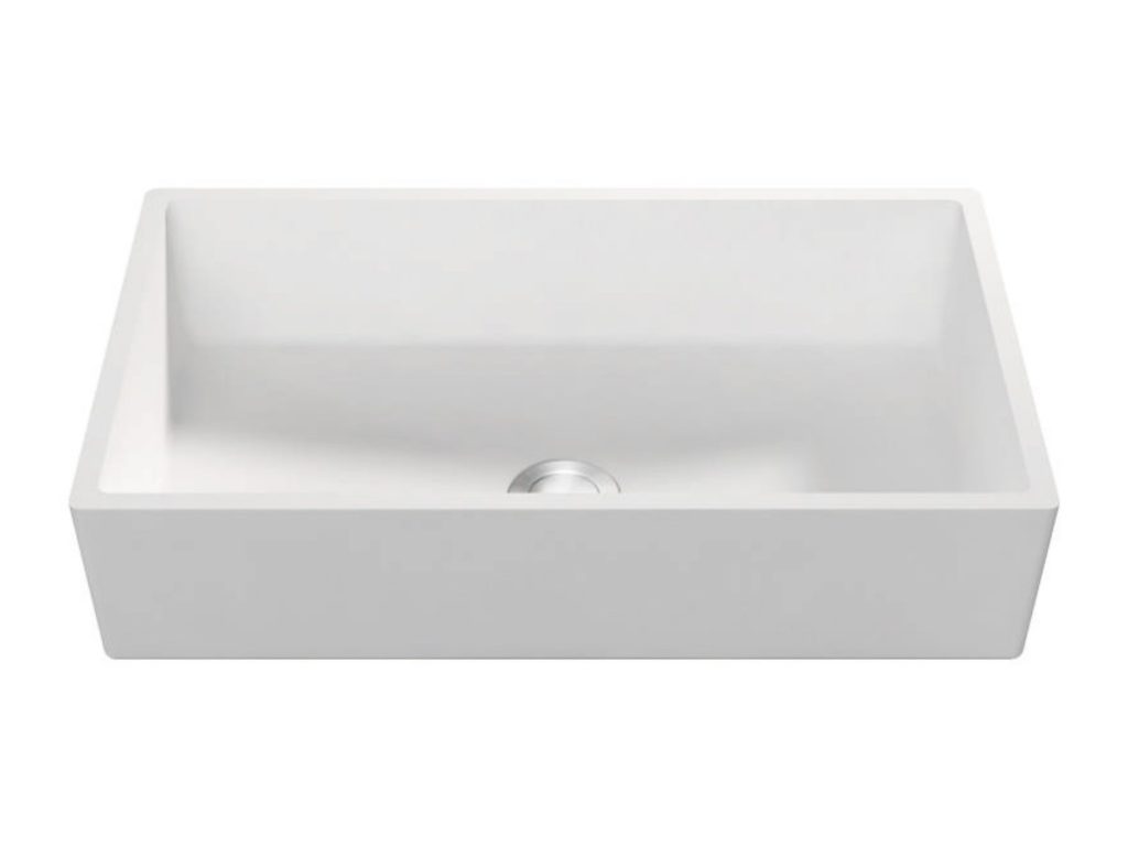 Rectangular undermount basin, model RLB112, view 1