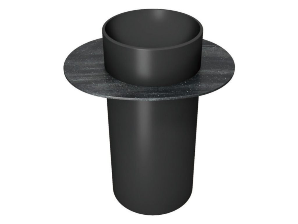 Pedestal basin, model RLH-B4002, view 1
