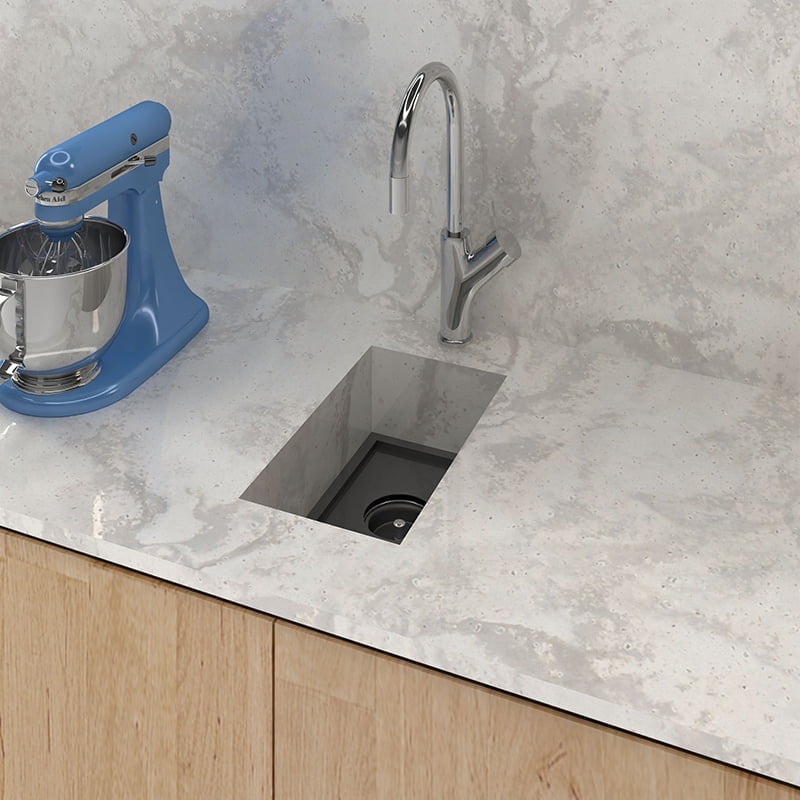 Stainless steel sink, model Antegra 190-16, view 2