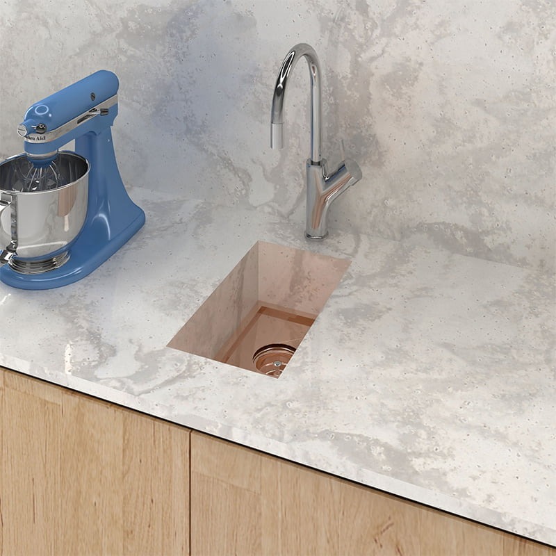 Stainless steel sink, model Antegra 190-16, view 1