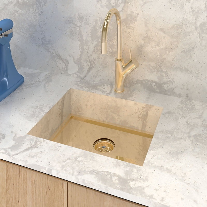 Stainless steel sink, model Antegra 450-16, view 2