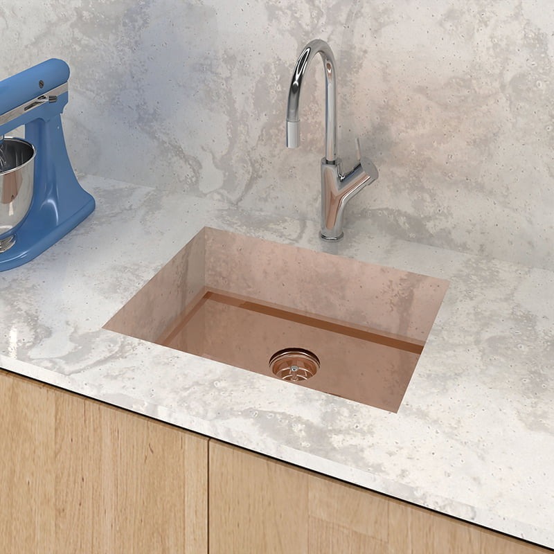 Stainless steel sink, model Antegra 500-16, view 1