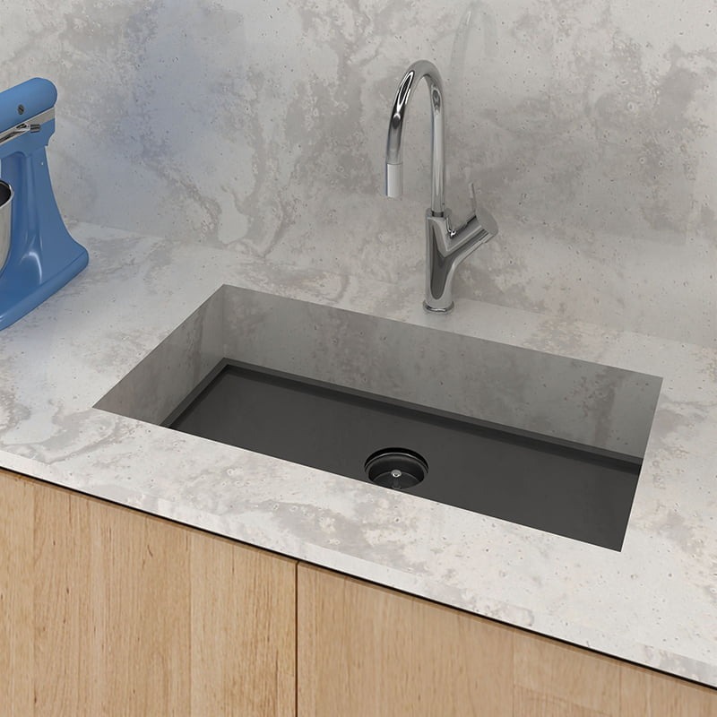 Stainless steel sink, model Antegra 700-16, view 3
